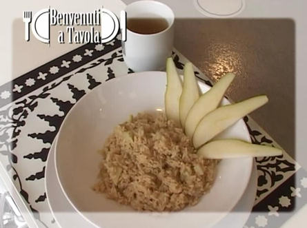 Benvenuti a tavola - Risotto al tè al gelsomino e pere