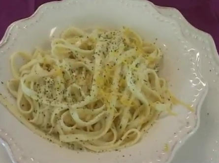 Benvenuti a tavola - Tagliolini al limone 