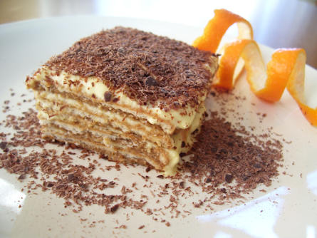 Tiramisù con cioccolato di Modica.
