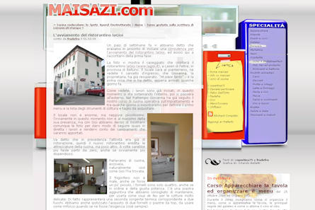 Maisazi.com ha dedicato un articolo al Ristorantino La Gioi.