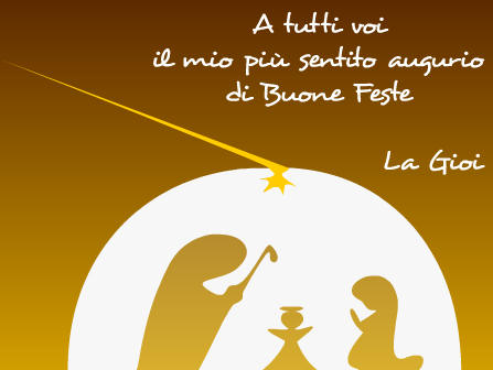 Tanti, tantissimi auguri di Buone Feste a tutti quanti!