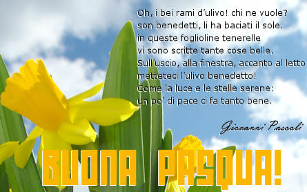 Buona Pasqua a tutti dal Ristorantino La Gioi