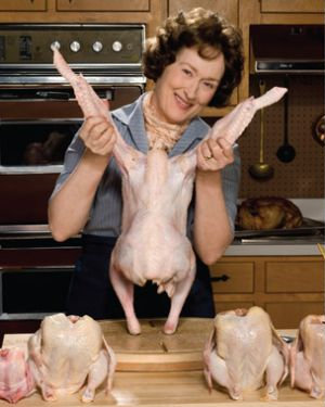 Meryl Streep nei panni di Julia Child